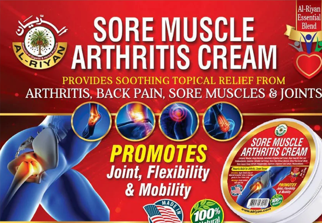 Sore Muscle Arthritis Cream