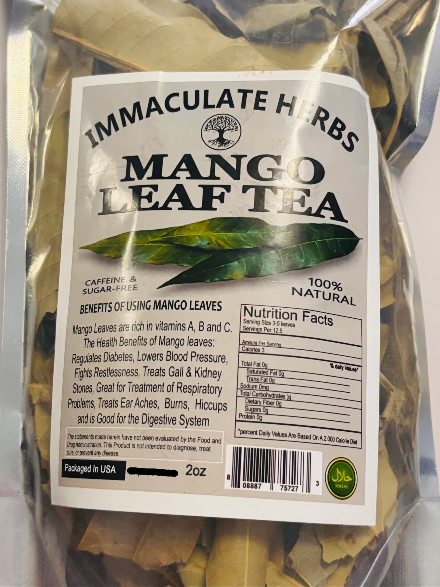 Mango Leaf Tea