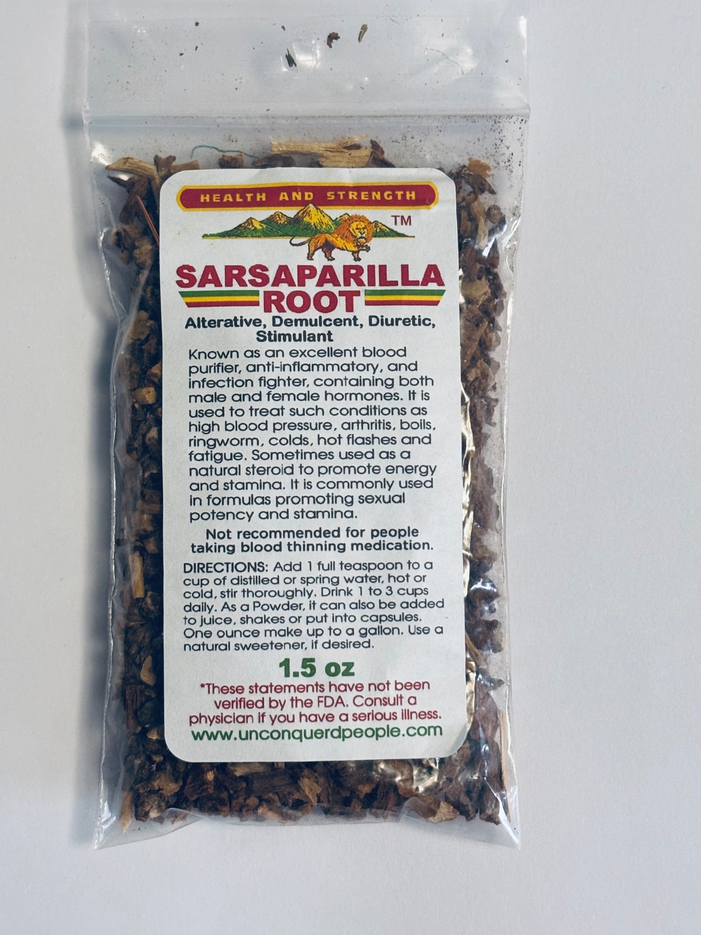 Sarsaparilla Root