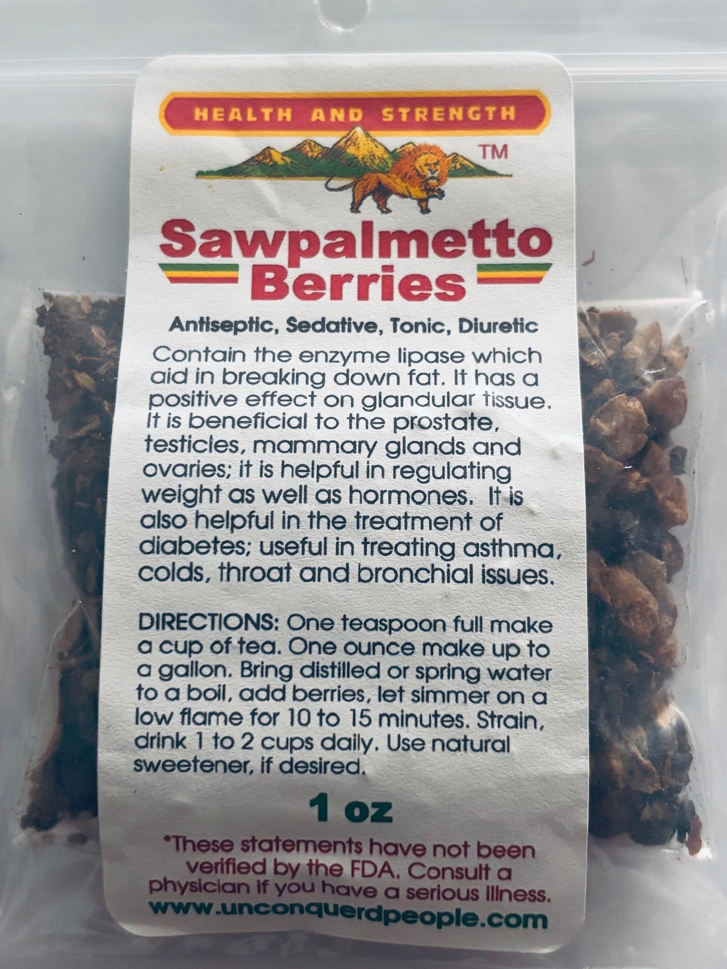 Sawpalmetto Berries