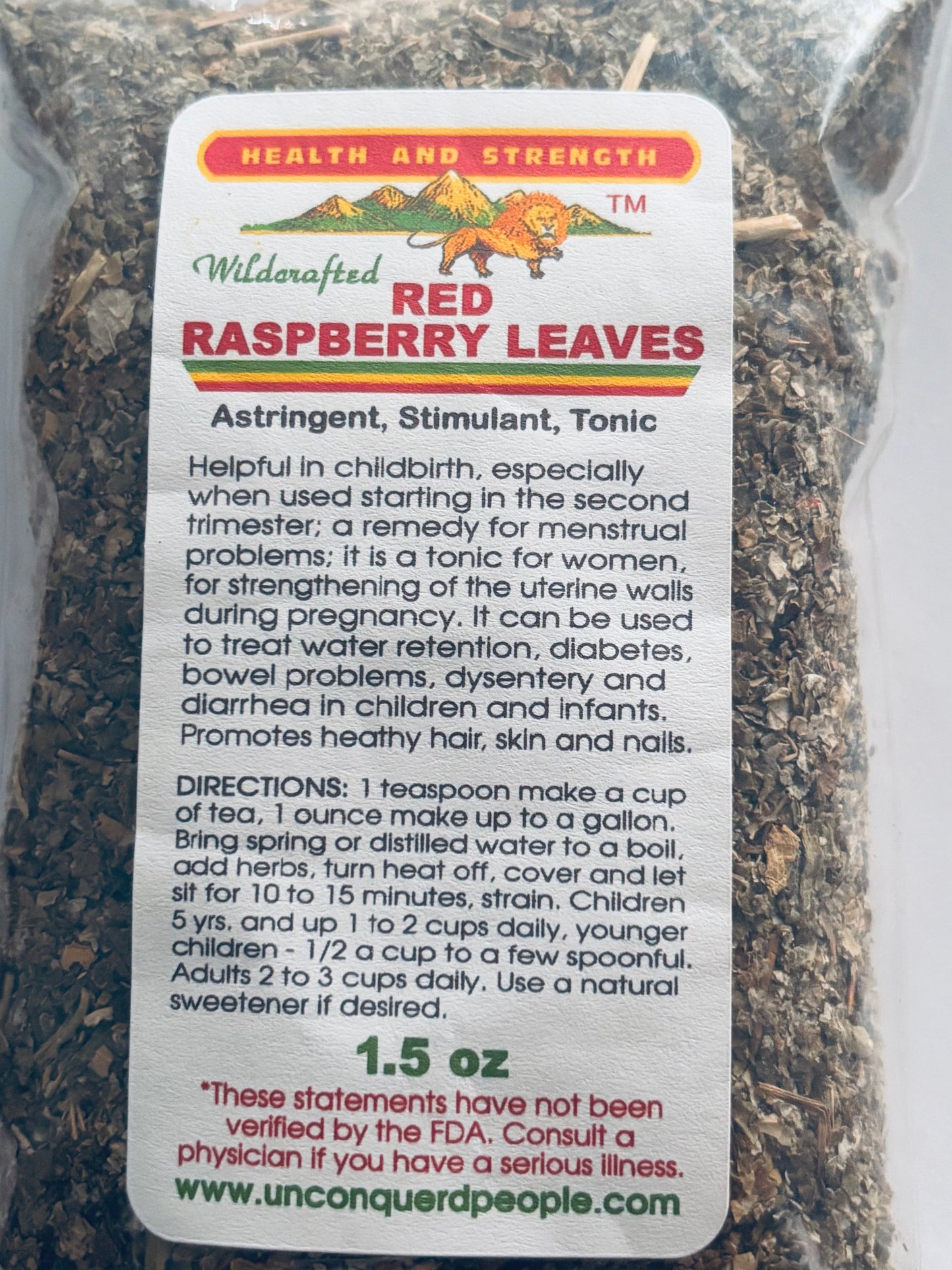 Red Raspberry Leaves