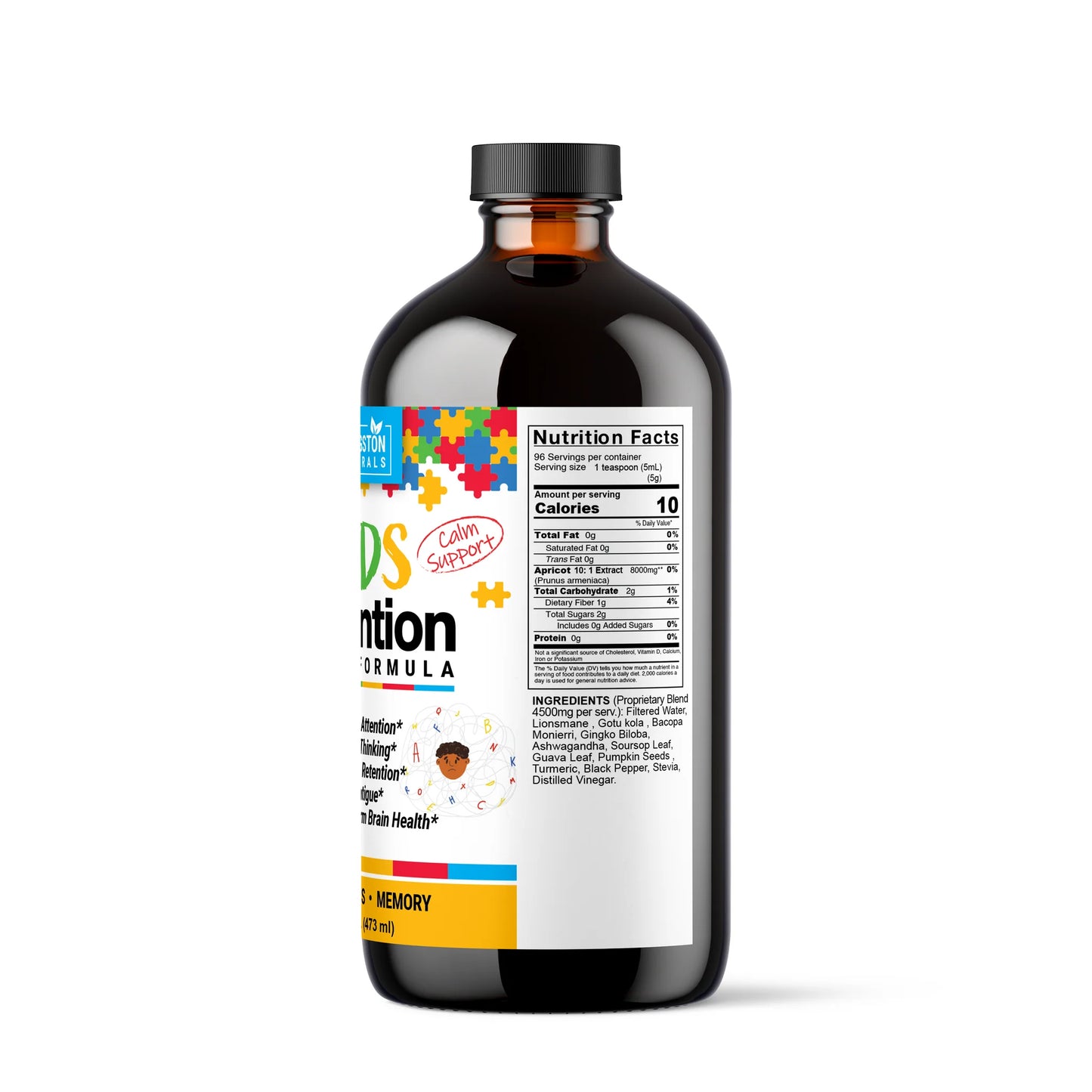 Kids Attention Focus Formula - NaturaHerbalLabs