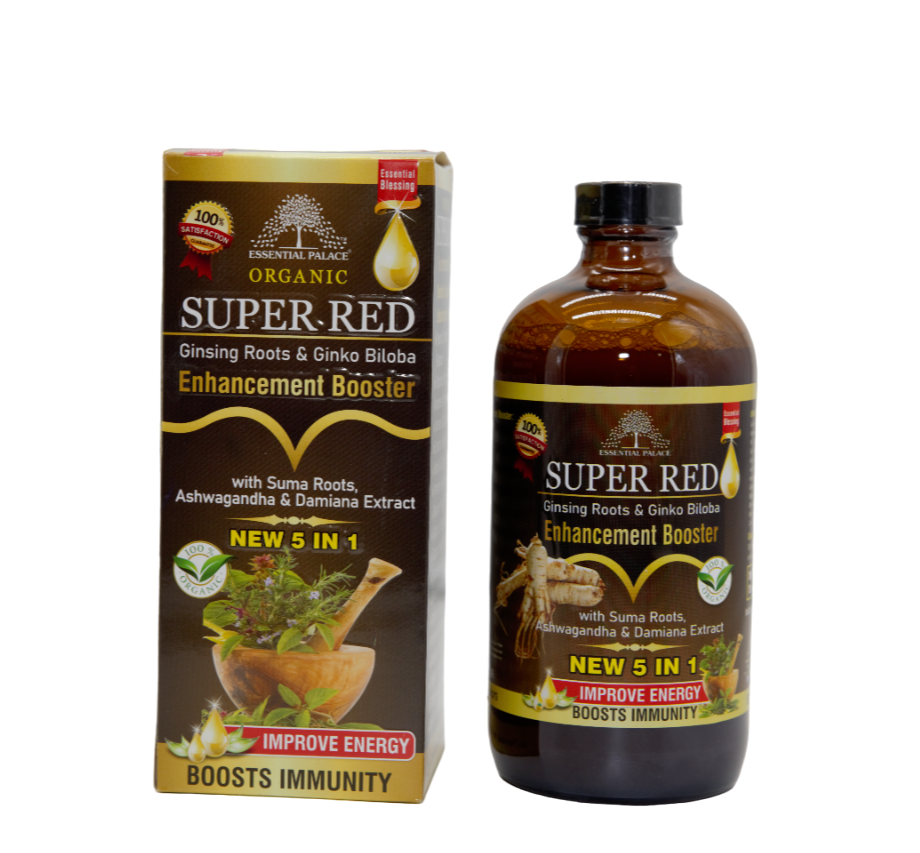 Organic SUPER RED Tonic Bitter - ESSENTIAL PALACE
