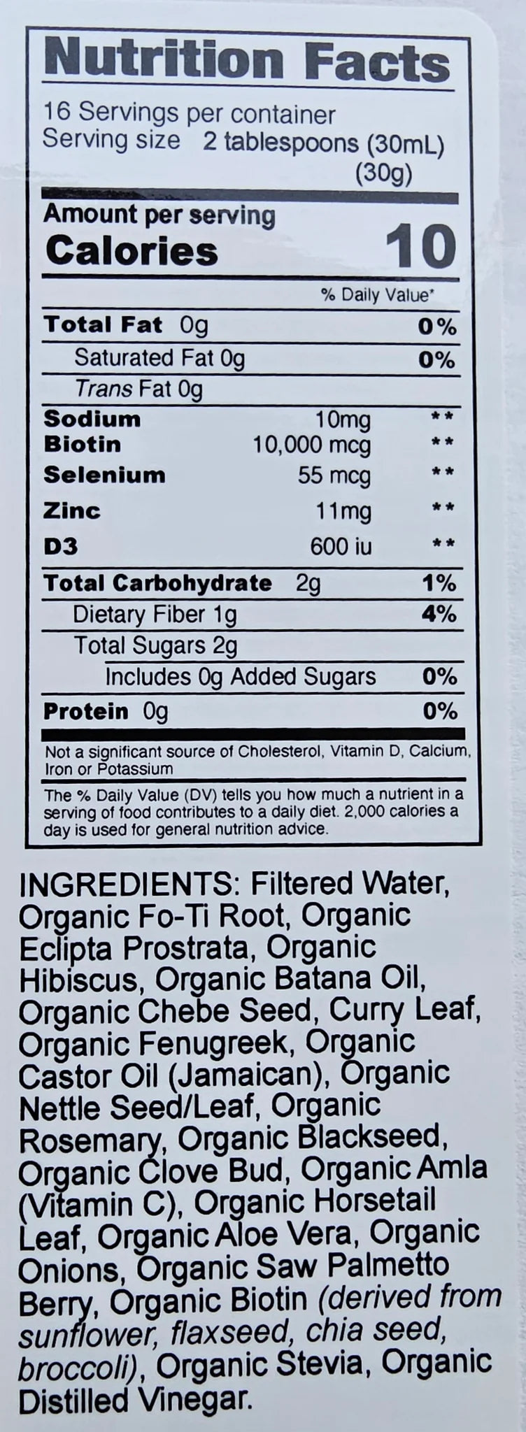 Alopecia Formula - NaturalHerbalLabs