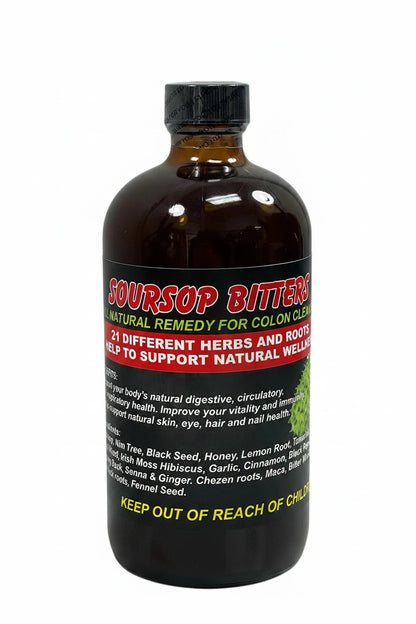 Soursop Bitters (All Natural remedy for Colon Cleansing)