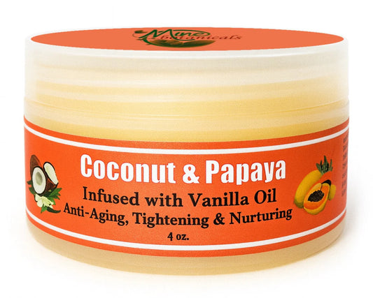 Coconut & Papaya Infused with Vanilla She Butter