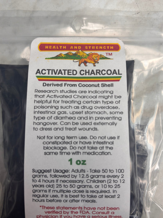 Activated charcoal