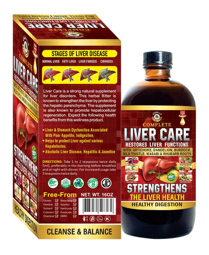 Organic Liver Care Bitter - AL RIYAN