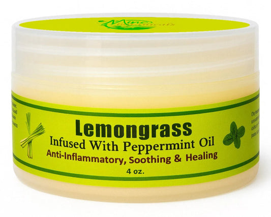 Lemongrass Infused  Peppermint Oil Shea Butter