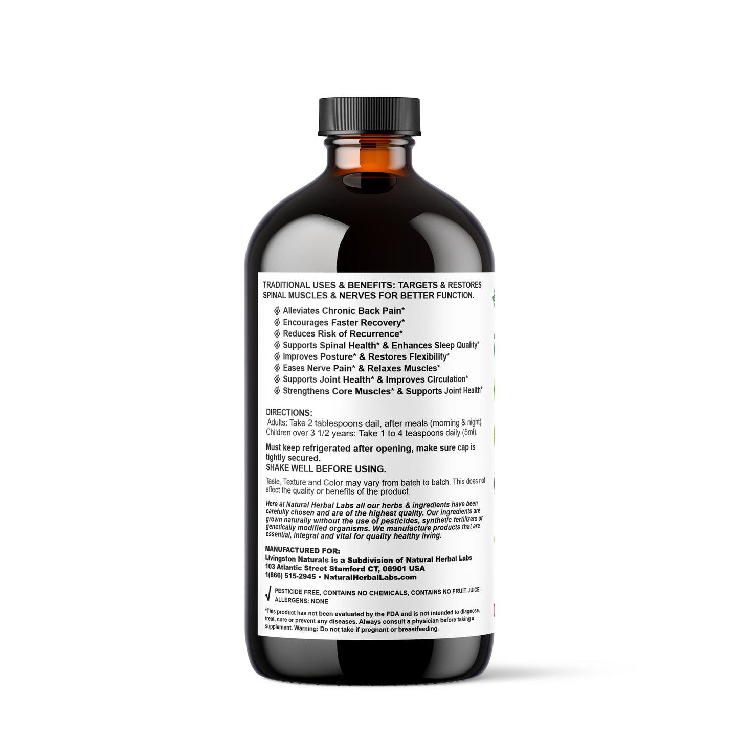 Back Pain & Sciatica - NaturalHerbalLabs
