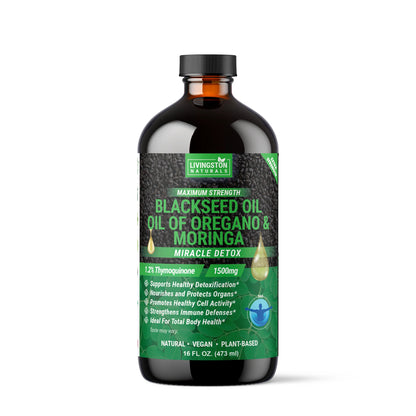 Blackseed Oil, Oil of Oregano & Moringa - NaturalHerbalLabs