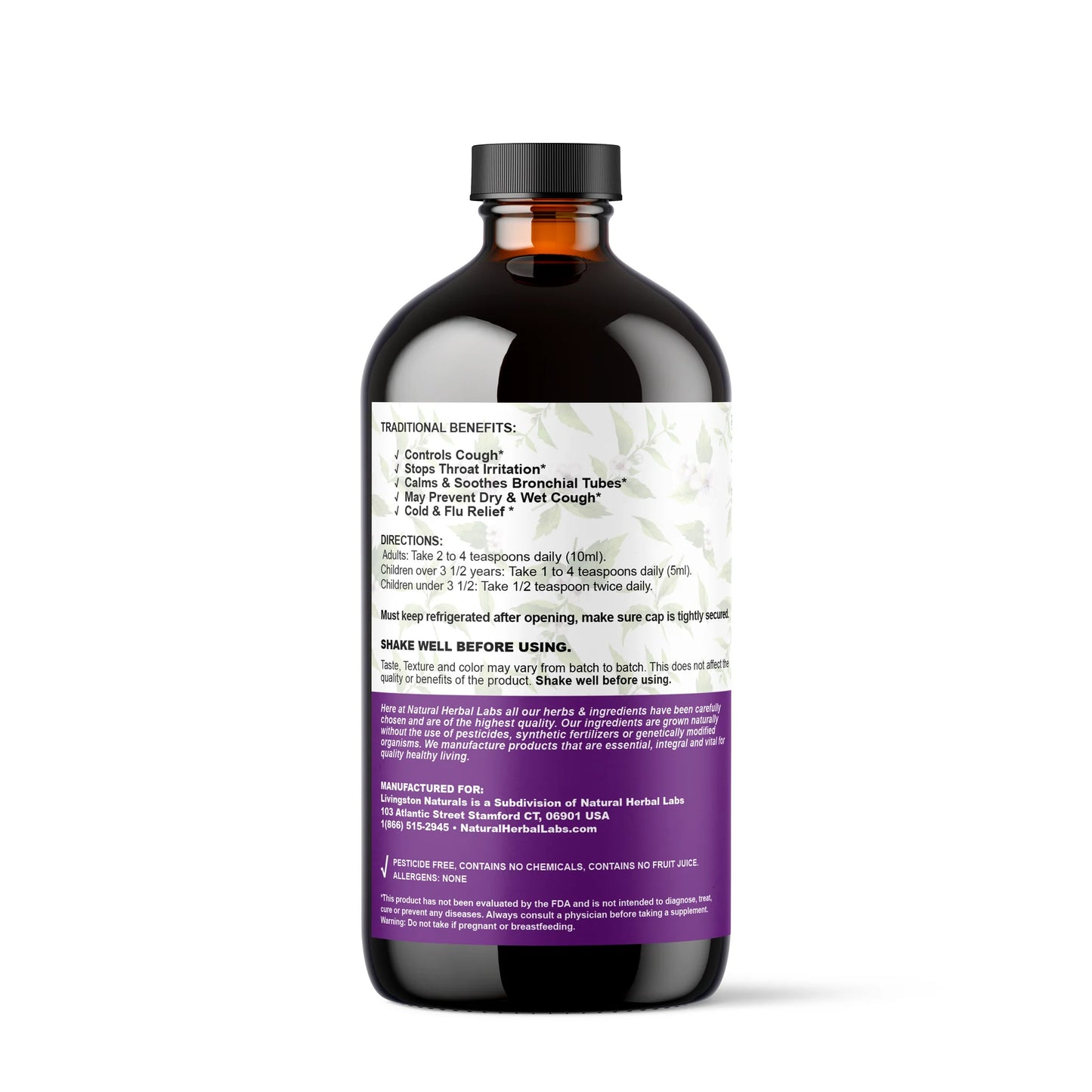 Cough Formula  - NaturalHerbalLabs
