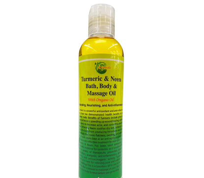 Turmeric & Neem Bath, Body & Massage oil