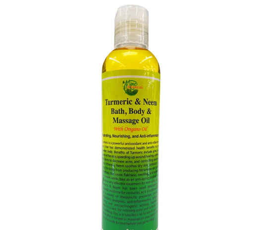 Turmeric & Neem Bath, Body & Massage oil