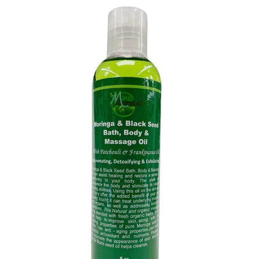 Moringa & Black Seed Bath, Body & Massage Oil