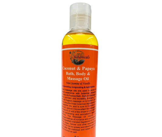 Coconut & Papaya Bath, Body & Massage Oil
