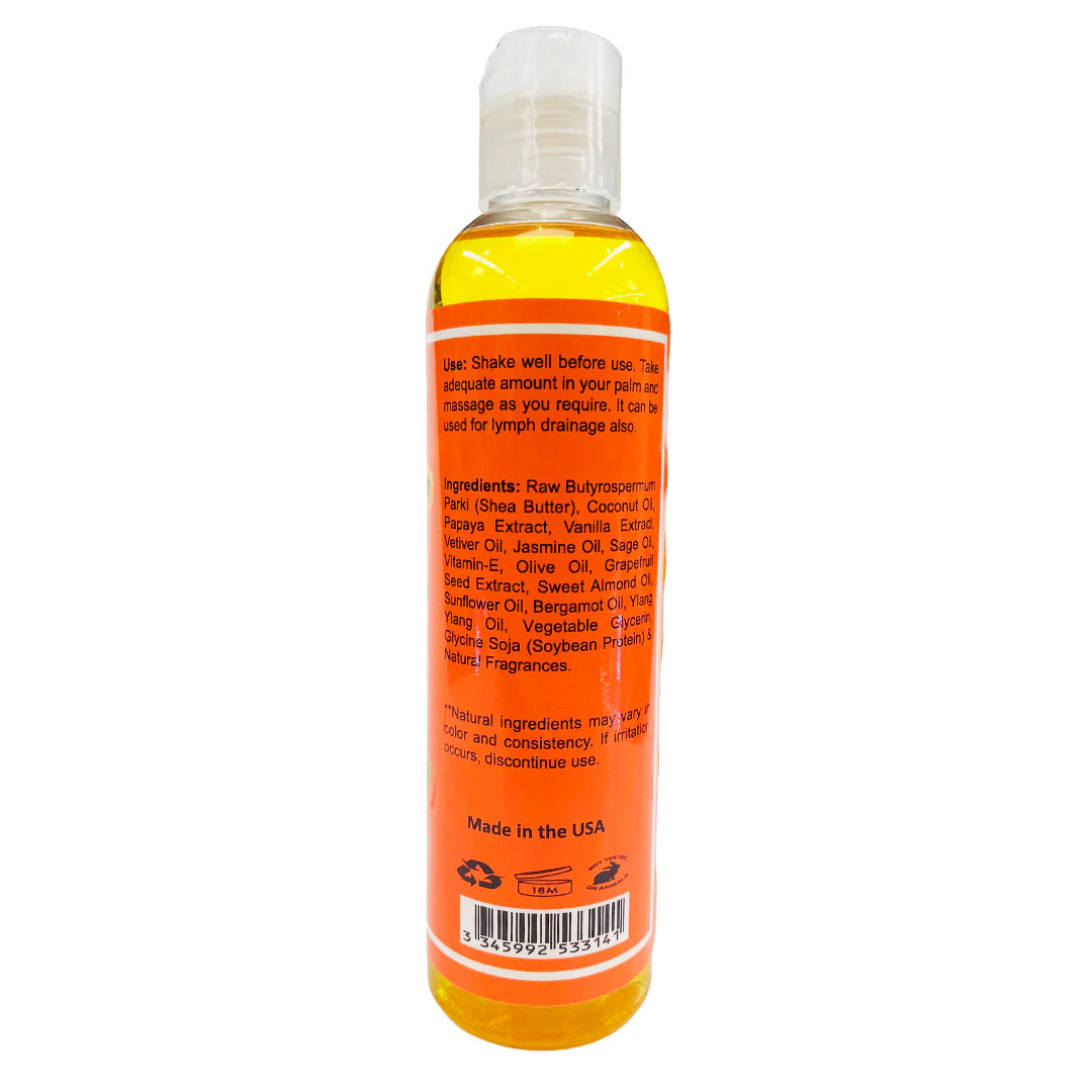 Coconut & Papaya Bath, Body & Massage Oil