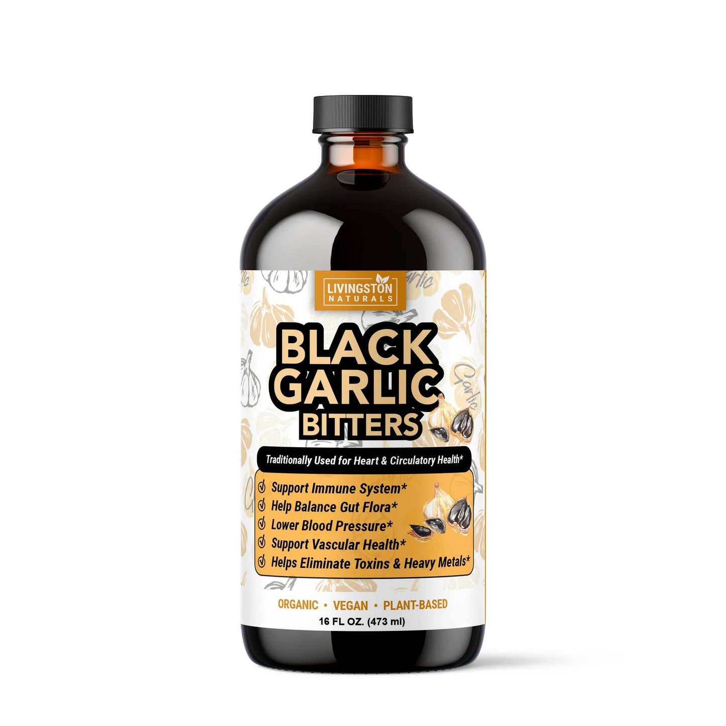 Black Garlic Bitters - NaturalHerbalLabs