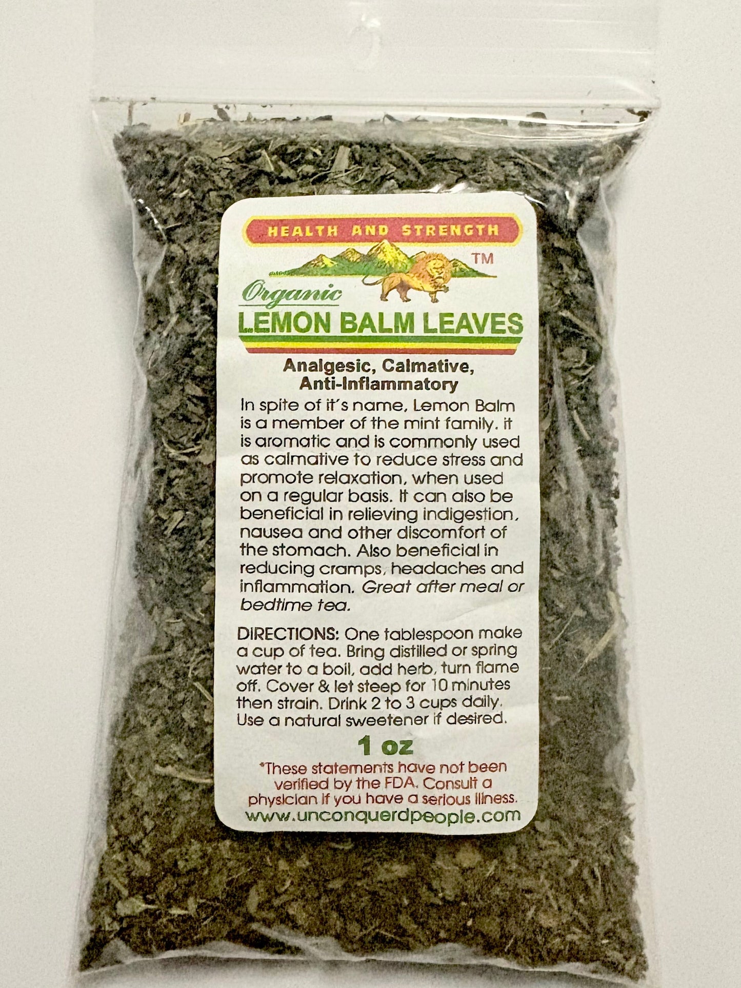 Lemon Balm Leaves