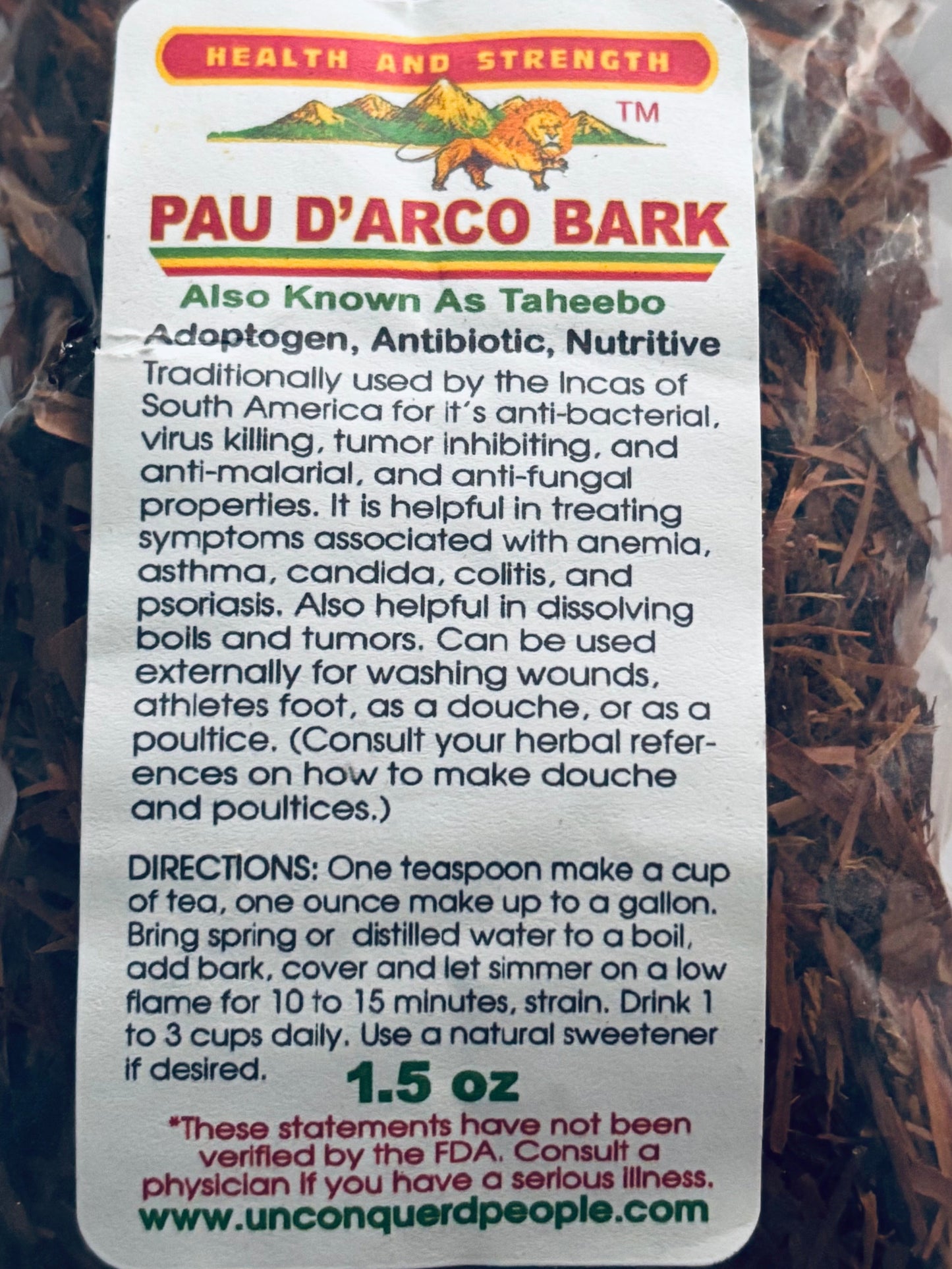 PAU D'ARCO Bark