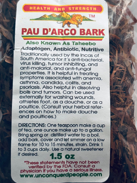 PAU D'ARCO Bark