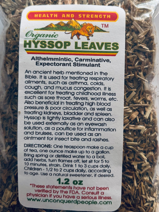 Hyssop Leaves