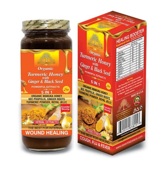 TURMERIC HONEY WITH GINGER & BLACK SEED Honey
