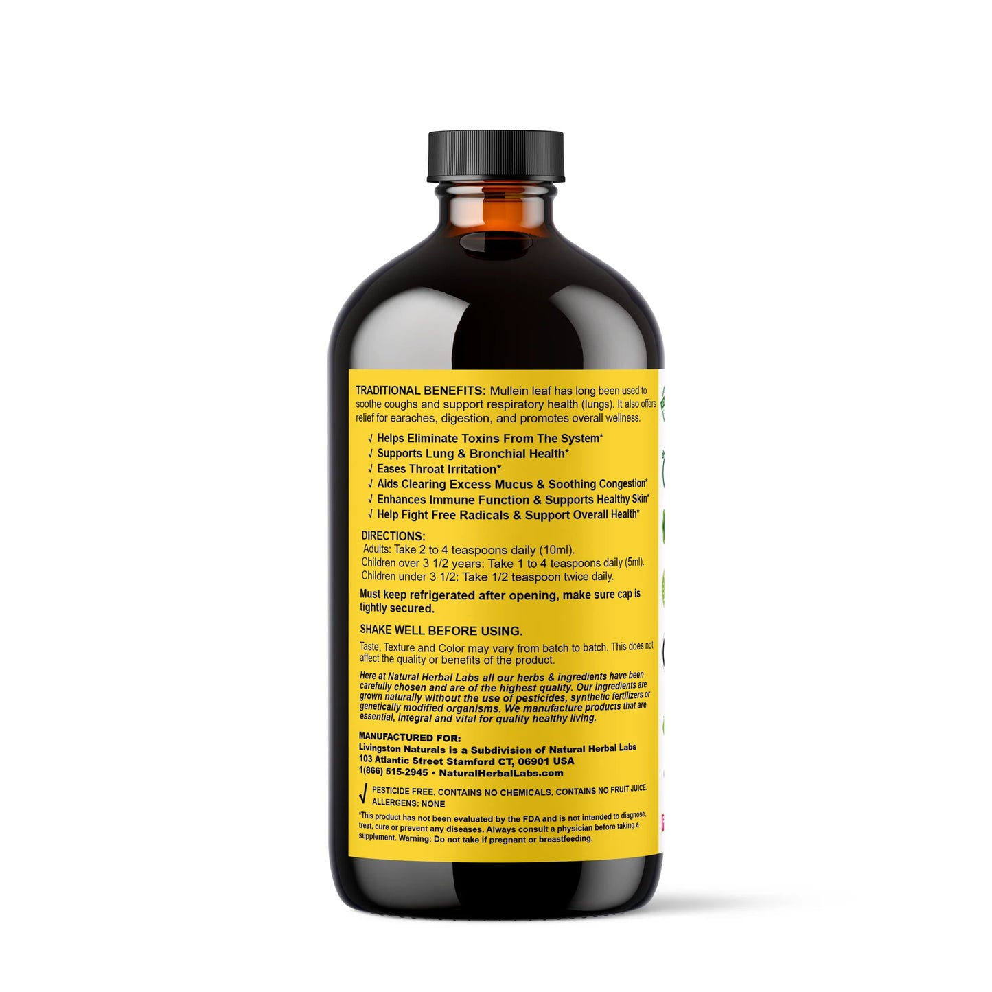 Mullein Bitter - NaturtalHerbalLabs