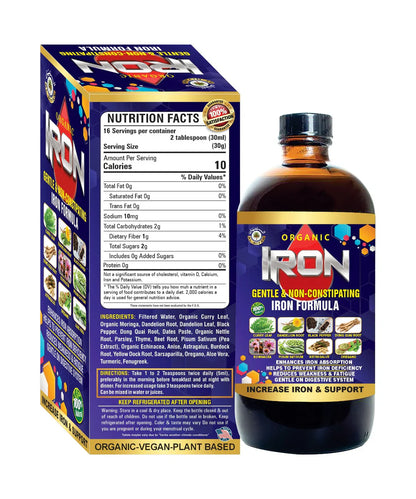 Iron Gentle & Non-Constipating Formula Bitter - AL RIYAN