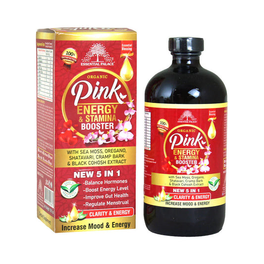 Pink Energy and Stamina Booster Tonic - ESSENTIAL PALACE