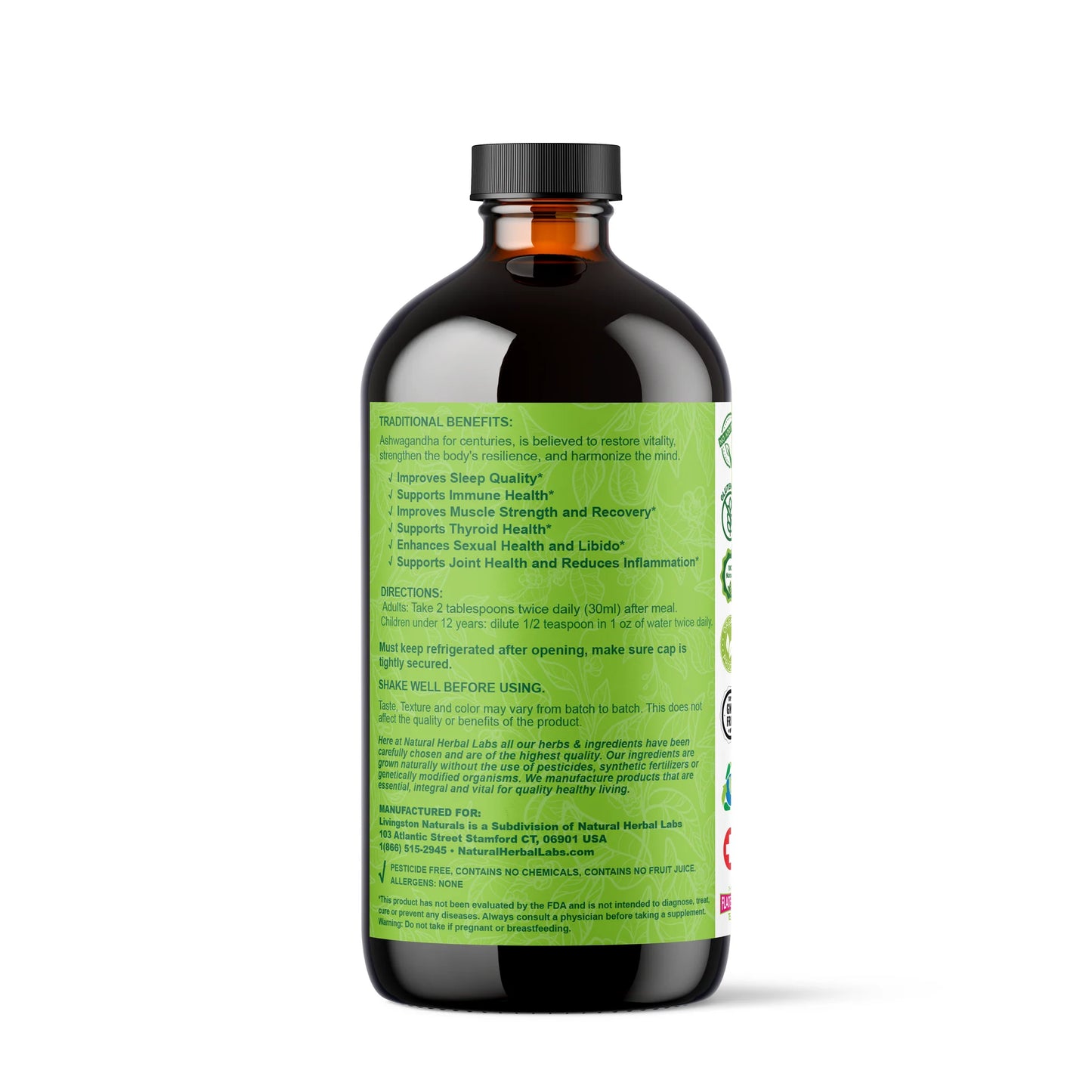 Pure Ashwagandha - NaturalHerbalLabs