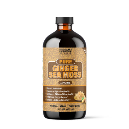 Pure Ginger Seamoss - NaturalHerbalLabs