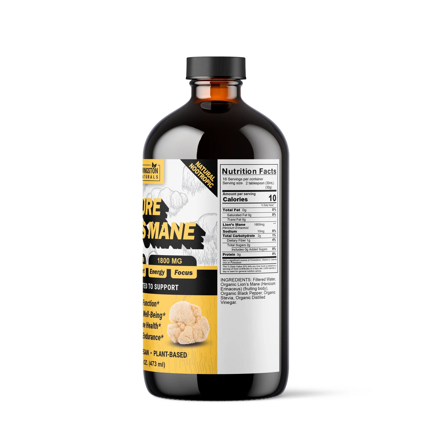Pure Lion's Mane - NaturalHerbalLabs