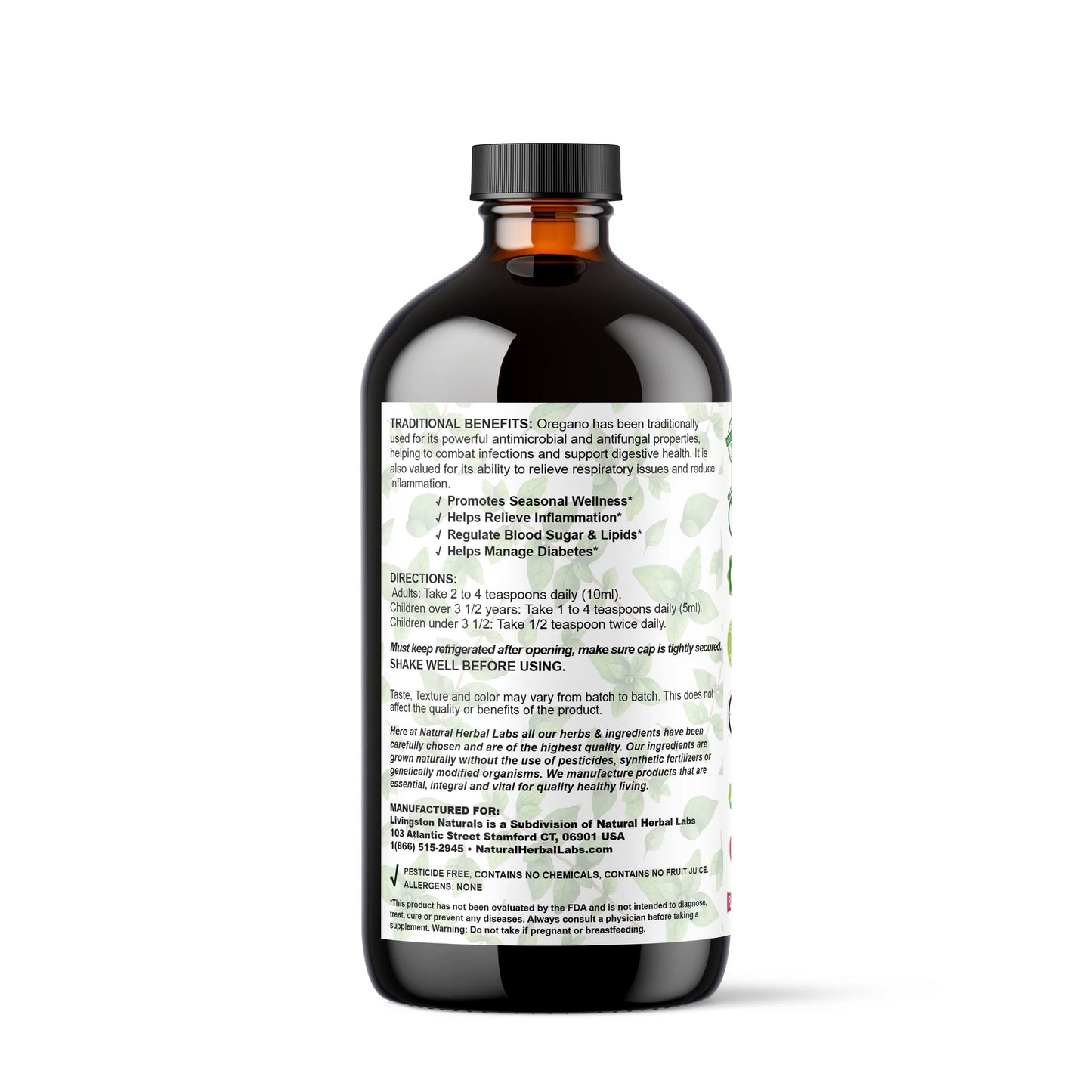 Pure Oregano - NaturalHerbalLabs