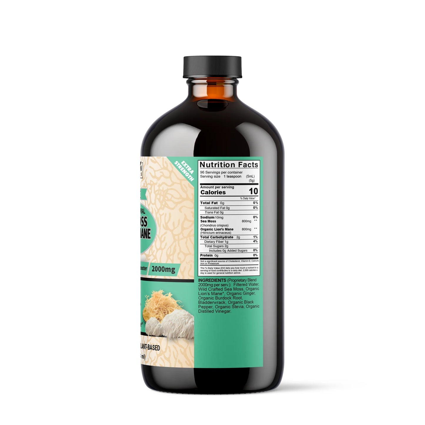 Pure Sea Moss Lion's Mane - NaturalHerbalLabs