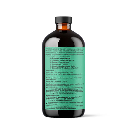 Pure Sea Moss Lion's Mane - NaturalHerbalLabs