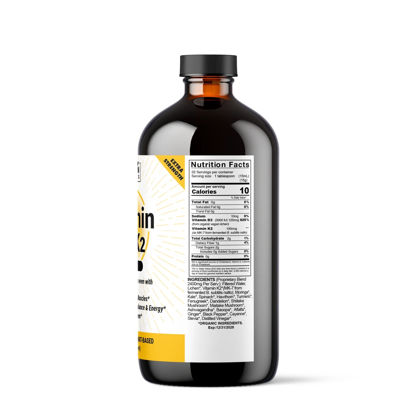 Pure Vitamin D3 & K2 - NaturalHerbalLabs