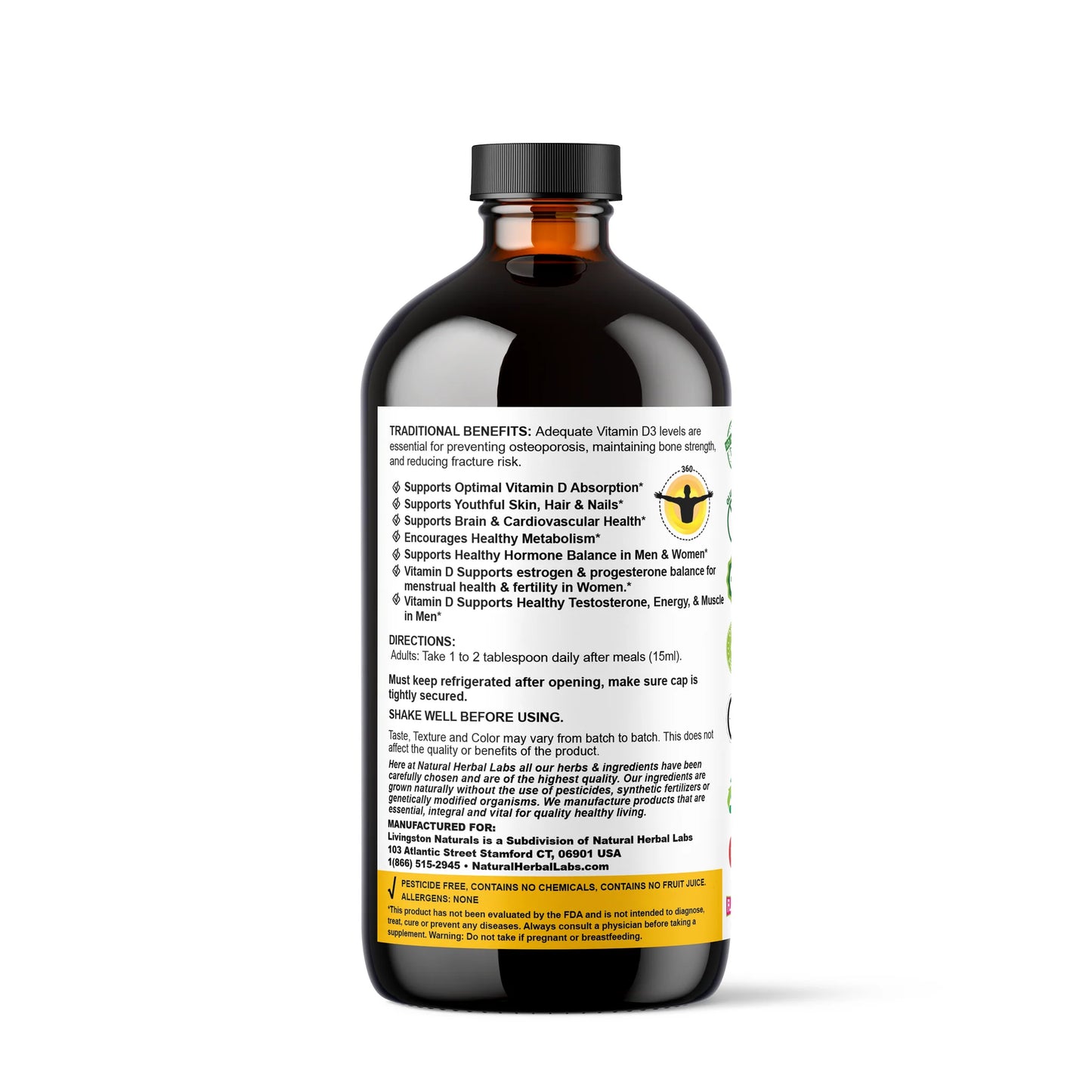 Pure Vitamin D3 & K2 - NaturalHerbalLabs