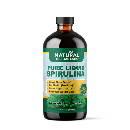 Pure Liquid Spirulina - NaturalHerbalLabs
