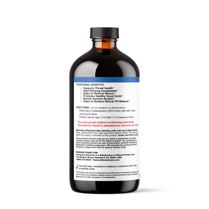 Sore Throat Formula - NaturalHerbalLabs