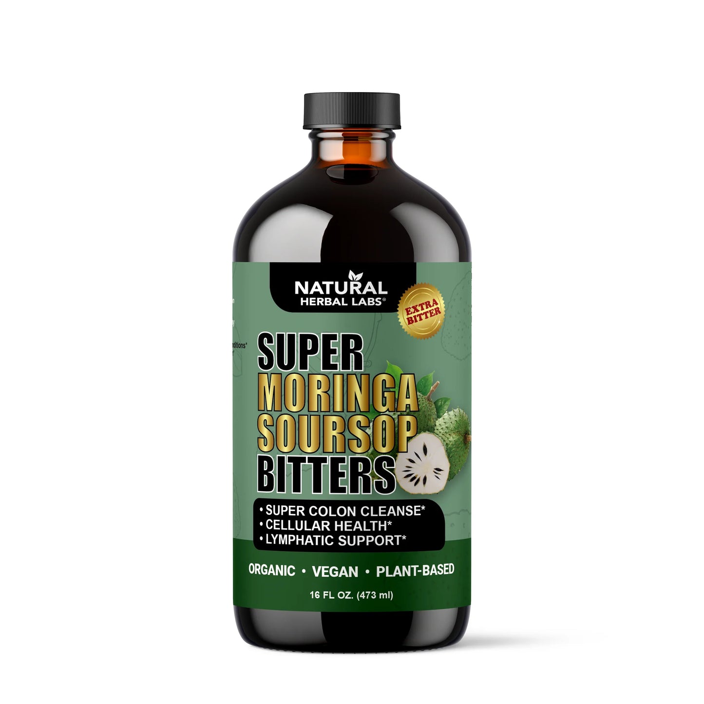 Super Moringa Soursop Bitters - NaturalHerbalLabs