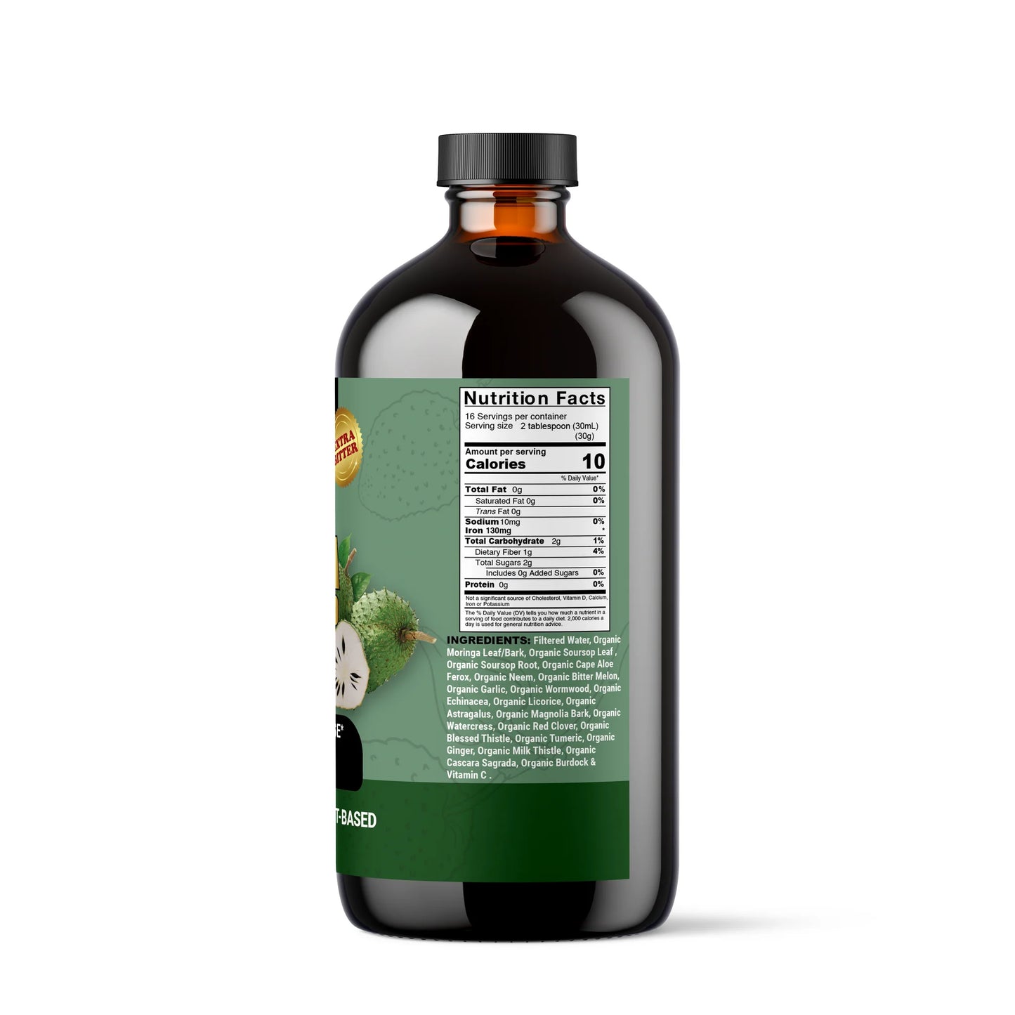 Super Moringa Soursop Bitters - NaturalHerbalLabs