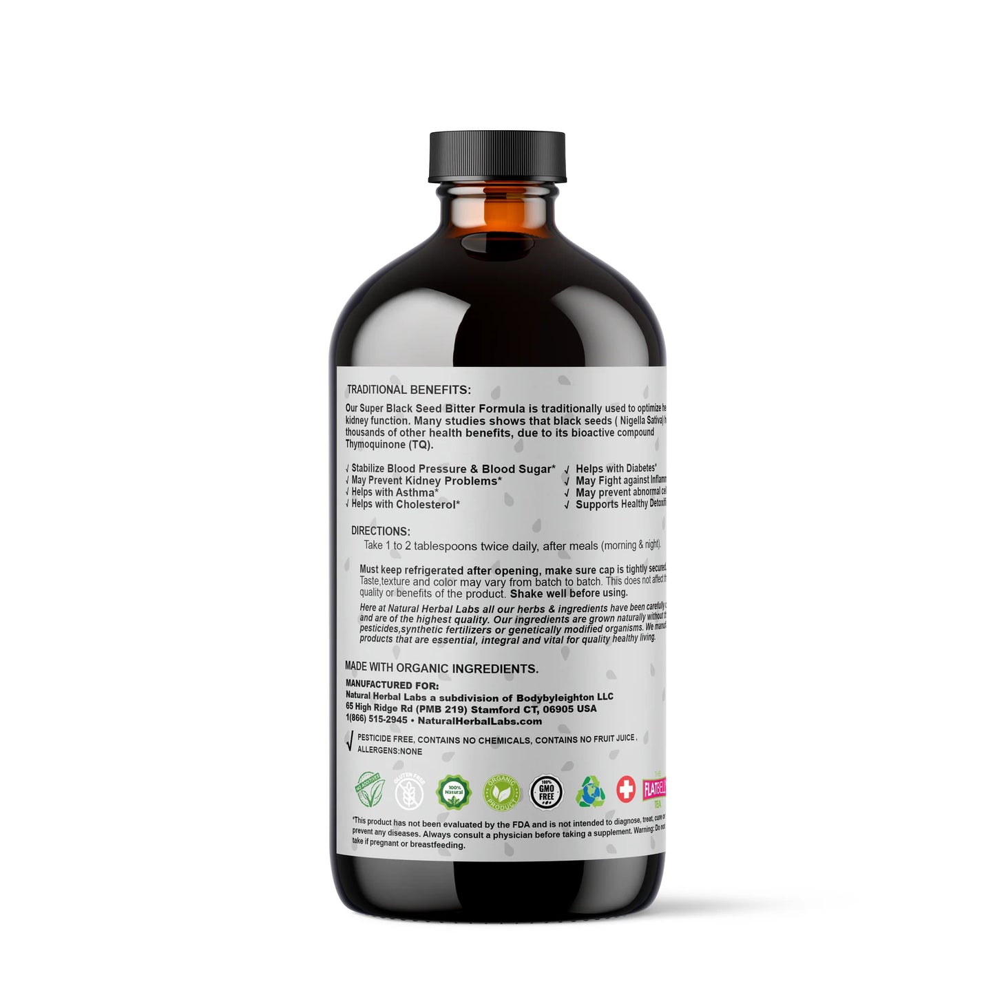 Super BlackSeed Bitters - NaturalHerbalLabs