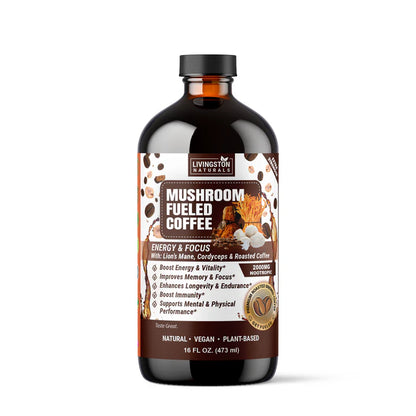 Mushroom Fueled Coffee - NaturalHerbalLabs