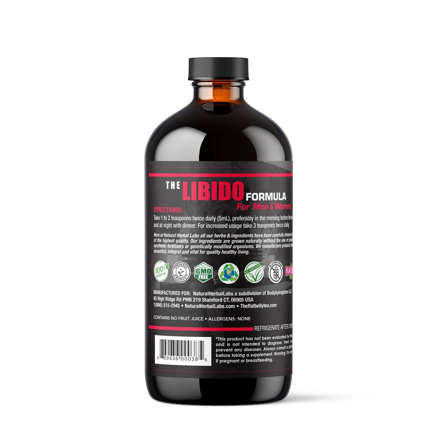 Libido Formula Unisex - NaturalHerbalLabs