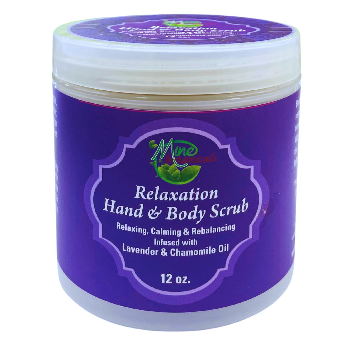 Body Scrub Infused with Lavender & Chamomile