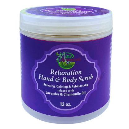 Body Scrub Infused with Lavender & Chamomile