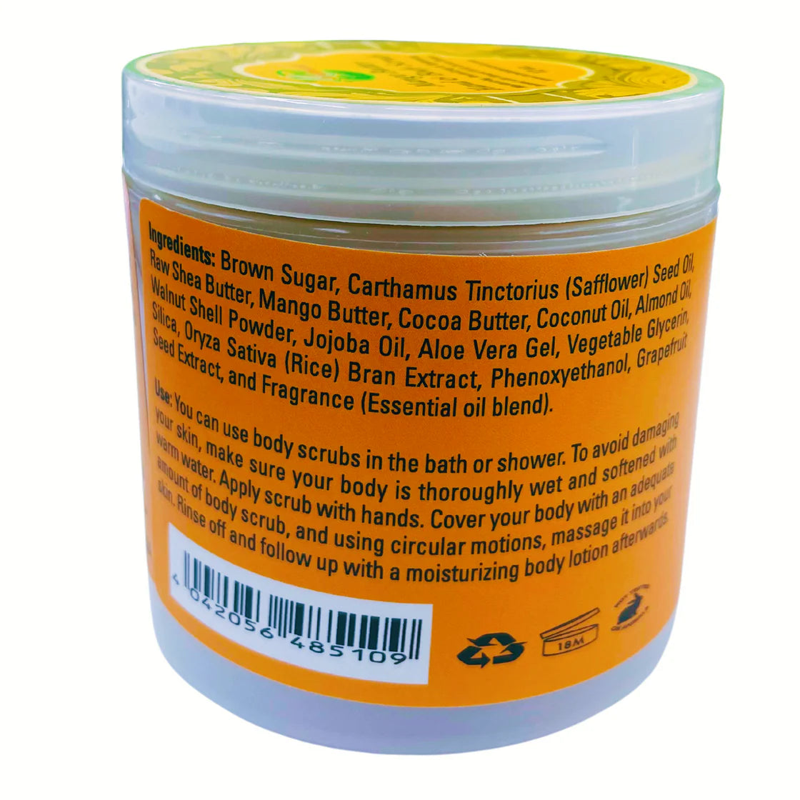 Body Scrub Infused with Mango Butter