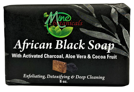 African Black Bar Soap