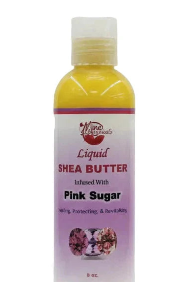 Liquid Shea Butter Infused With Pink Sugar